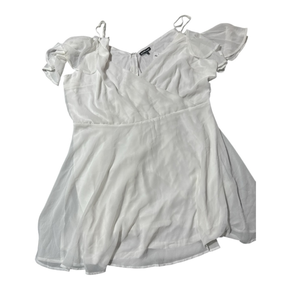 Charlotte Russe White cocktail dress size 3X NWT
